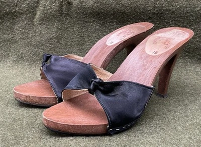 vintage 1970s CANDIE's ITALY 🇮🇹 EL GRECO St Moritz Bow Heel 38 women 7 - Image 1 of 4