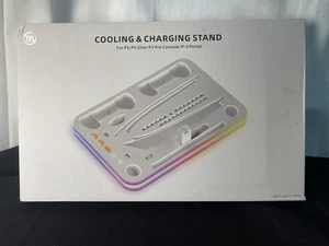 JYS Cooling & Charging Stand For PS5 / P5 Slim / P5 Pro Console / P-S Portal New - Picture 1 of 4