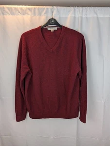 Harry Rosen Cashmere V-Neck Sweater Size L In VGUC - Bild 1 von 11