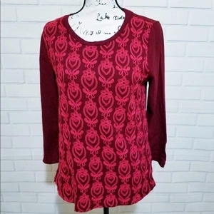 J. Crew Stickerei Langarm Bluse Damen Größe L - Bild 1 von 7