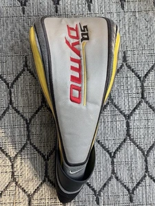 Nike Golf SQ Dymo Driver Head Cover Only Silver Yellow Black Classic Grey - Bild 1 von 5