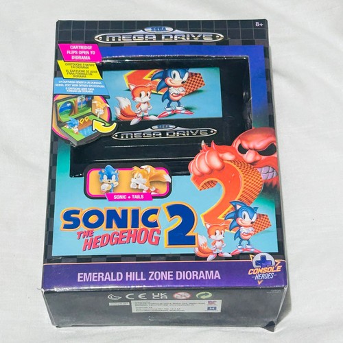 Console Heroes Sega Mega Drive Sonic 2 Cartridge Diorama New Sealed ...
