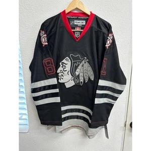 Maglia da hockey Reebok CCM Chicago Blackhawks Marian Hossa NHL da uomo taglia 54 - Foto 1 di 5