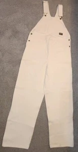 Vtg Men's Osh Kosh B'Gosh Bib Overalls Beige New NWT Sanforized 38 x 32 NOS - Picture 1 of 23