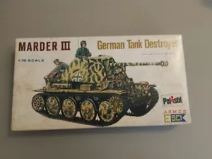 MARDER III - German Tank Destroyer - ESCI 8010 - Scala 1/72 - nuovo Sigillato - Foto 1 di 7