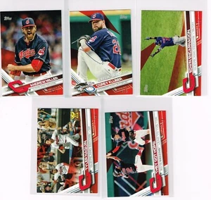 2017 TOPPS MINI ON DEMAND RED PARALLEL COREY KLUBER #d 5/5 CLEVELAND INDIANS - Picture 1 of 1