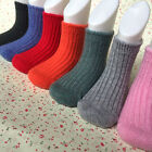 5 Pairs Lot Baby Toddler Boys/Girls Kid 98 Cashmere Wool Thick Warm Soft Socks