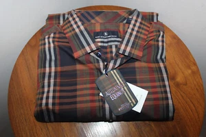 HART SCHAFFNER MARX AUTUMNAL EQUINOX MENS CASUAL SHIRT 100% COTTON PLAID SIZE XL - Picture 1 of 6