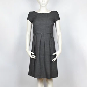 Vestido ARMANI COLLEZIONI forrado mezcla de lana virgen negro Italy talla 40 IT - Imagen 1 de 9