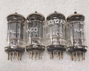 Quad 4 Telefunken Dynaco 12AX7 ECC83 Audio Amp Amplifier Vacuum Tubes - Picture 1 of 9