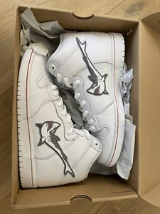 Nike Oski x Dunk High SB 'Great White Shark' DC8908-105 Size 10.5 New In Box - Picture 1 of 7