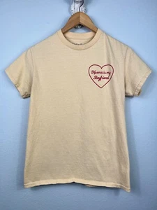 Taylor Swift Midnights Karma Is My Boyfriend T-Shirt Tee Yellow Small - Picture 1 of 7