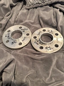 2x 15MM 5x112 Spacers Hubcentric 57.1 mm With A Front CB Of 66 Fits VW, Audi - Picture 1 of 5