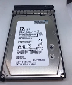 HP 533871-003 Dual Port Enterprise 3.5" 600GB Hard Drive EF0600FATFF - 0B24473 - Afbeelding 1 van 6