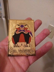 Dragon Ball Z Frieza Gold Foil Card G4 1998 Artbox JPP/AMADA Rare DBZ CCG