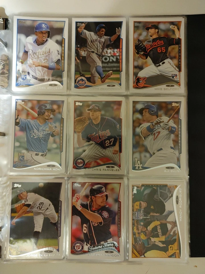 2014 Topps base set 501-661.  Pick from drop down. - Image 1 of 4