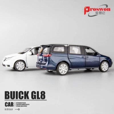 1:32 Buick GL8MPV commercial vehicle alloy car model toy car - Image 1 of 4