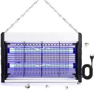 UV Insektenvernichter Elektrischer Insektenfalle Fliegenfalle Motten Mückenlampe - Bild 1 von 11