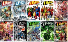 DC UNIVERSE LEGACIES COMPLETE SET OF 10 ISSUES #1,2,3,4,5,6,7,8,9,10 (OF 10) CB