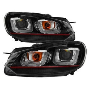 Spyder Auto 5082046 Halo Projector Headlights Fits 10-13 Golf Golf R GTI - Picture 1 of 5