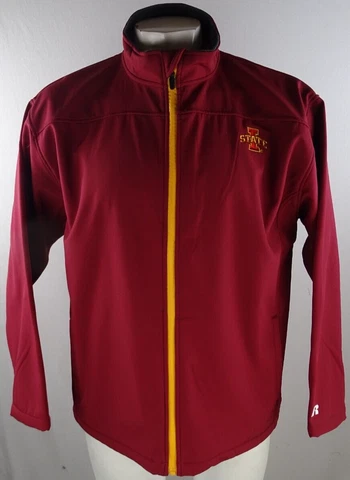 Iowa State Cyclones NCAA Russell Athletic Men's Soft Shell Jacket Cover