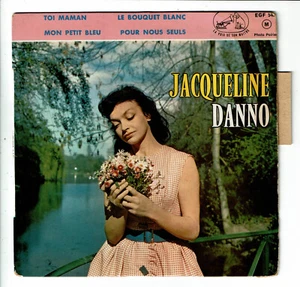Jacqueline DANNO Vinyle 45T EP TOI MAMAN -BOUQUET BLANC -V. MAITRE 542 Languette - Picture 1 of 3