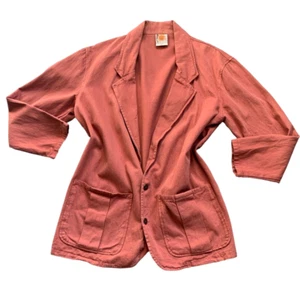 Chico's 10th Anniversary Collection Blazer Jacket Sz 2(L/12) Cotton #132i - Picture 1 of 10
