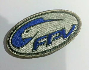 FPV, Ford Performance Vehicle, Sew on/Iron on cloth patch, Car, Embroidered - Picture 1 of 4