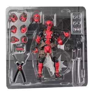 Amazing Yamaguchi Revoltech Marvel Deadpool PVC Action Figure - Picture 1 of 8