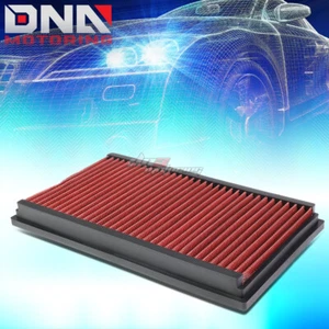 FOR JAGUAR S-TYPE XF/XJR/XJ RED REPLACEMENT RACING DROP IN AIR FILTER PANEL - Picture 1 of 6