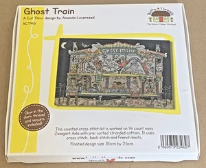 Bothy Threads Halloween Cut Thru "Geisterzug" Kreuzstich Kit Neu in Verpackung - Bild 1 von 2