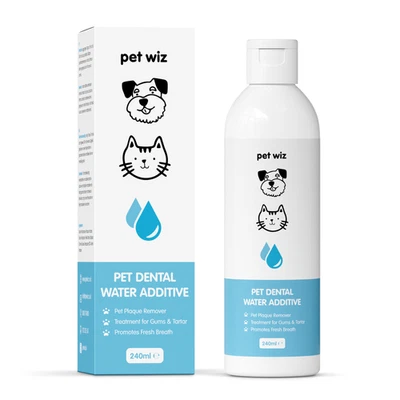 Dental Water Additive - Eliminates Dog Cat Bad Breath - Plaque Prevention - Image 1 of 4