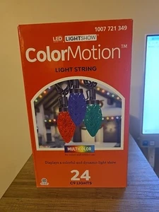 LightShow 24GM84040 24 Count Multi-Colored LED ColorMotion C9 Lights-Deluxe 202 - Picture 1 of 4