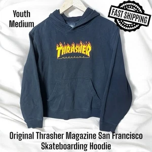 Thrasher Magazine San Francisco Pullover Hoodie y2k Youth Medium FAST SHIPPING! - Picture 1 of 4