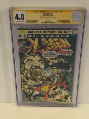X-Men #94 CGC 4.0 Signature Series Signed by Chris Claremont (Marvel 1975) - Image 1 of 2