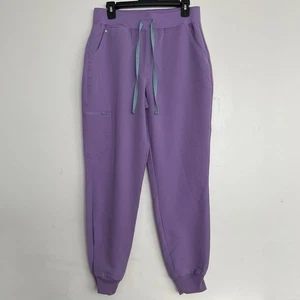 Damen FIGS High Waisted Zamora Jogger Scrub Pants Lilac Dawn 3158 Größe Medium  - Bild 1 von 7