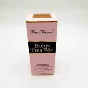 Too Faced BUTTER PECAN Born This Way Oil Free Undetectable Foundation 1 oz New - Picture 1 of 4