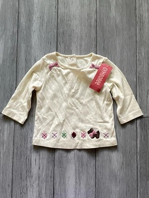 Gymboree Perro Manga Larga Niñas Top 6-12 Meses Foto 1 de 3
