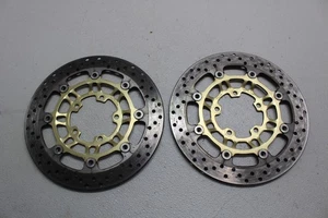 2006-2008 TRIUMPH DAYTONA 675 FRONT LEFT RIGHT BRAKE ROTORS DISCS - Bild 1 von 16