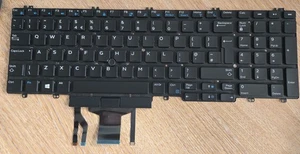 DELL Precision 7730 7530 UK Tastatur mit £ Taste und Hintergrundbeleuchtung. - Bild 1 von 2