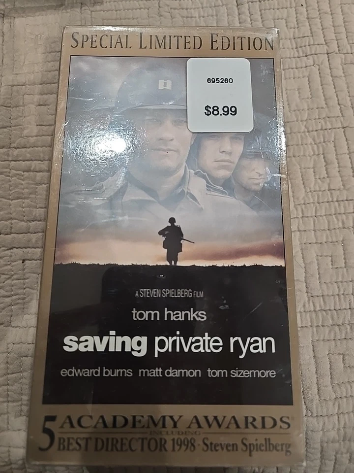 NEW SEALED Saving Private Ryan VHS  2000 2-Tape Set Special Limited Edition - Image 1 of 4