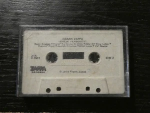 Frank Zappa Sheik Yerbouti Cassette 1979 Album Rock Zappa Records Tape Vintage - Picture 1 of 3