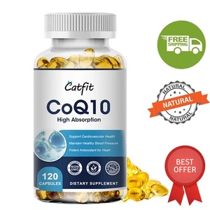 Coenzyme Q10 Capsules 300mg Heart Health,Increase Energy & Stamina,Immune Boost - Picture 1 of 8