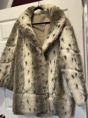 Komitor Beautiful Fur Reversible Coat - Image 1 of 4