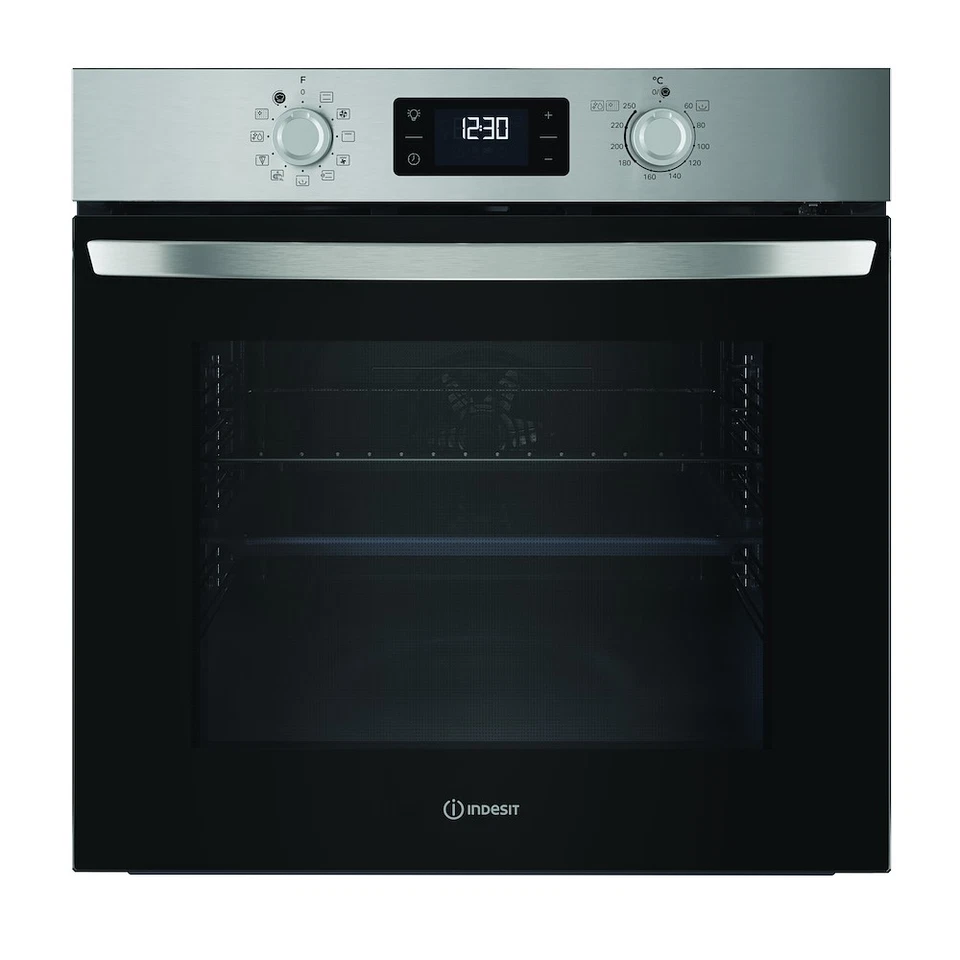 INDESIT IO278PX FORNO 60CM 71LT MULTI11 PIROLITICO/IDROLITICO INOX CL.A