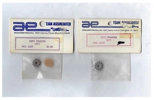 *2-BAGS* Vintage Team Associated RC10 Gold Pan 6620 Diff Pinion Left Old Stock - Picture 1 of 1