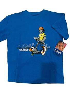 Camiseta De Colección 1992 Bugle Boy Azul Algodón Gráfico Talla 7 Nueva Con Etiquetas Foto 1 de 4