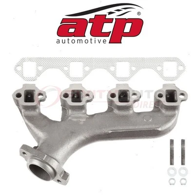 ATP Left Exhaust Manifold for 1988-1996 Ford E-350 Econoline Club Wagon - sv Foto 1 de 4