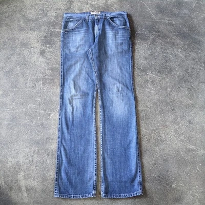 Jeans Colorado Vintage Para Hombre 32x36 Azul Desteñido Bootcut Y2K Foto 1 de 4