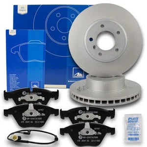 ATE Bremsscheiben belüftet Ø324mm + Beläge +WK vorne für BMW 5er E60 E61 520-530 - Bild 1 von 10